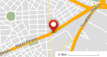 Location of business on map