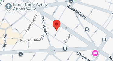 Location of business on map