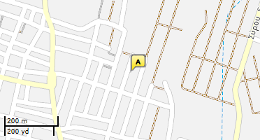 Location of business on map