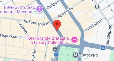 Location of business on map