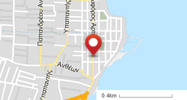 Location of business on map