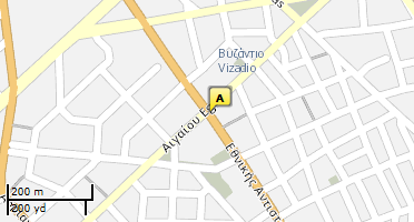 Location of business on map