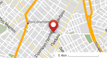 Location of business on map