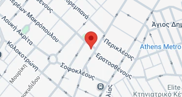 Location of business on map
