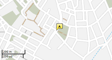 Location of business on map