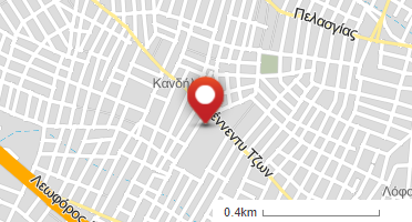 Location of business on map
