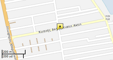 Location of business on map