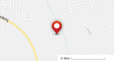 Location of business on map