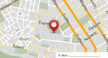 Location of business on map