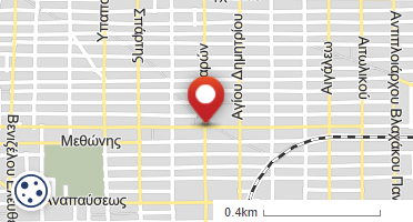 Location of business on map