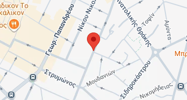Location of business on map