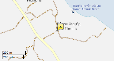 Location of business on map