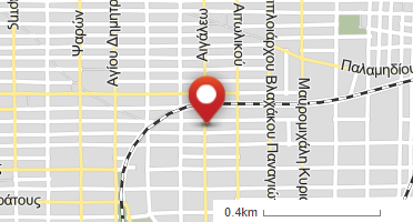Location of business on map