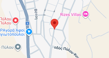 Location of business on map