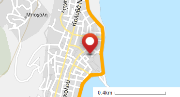 Location of business on map