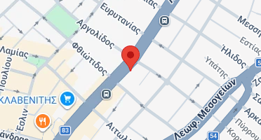 Location of business on map
