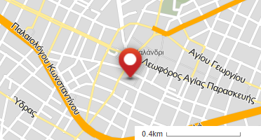 Location of business on map