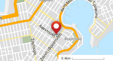 Location of business on map