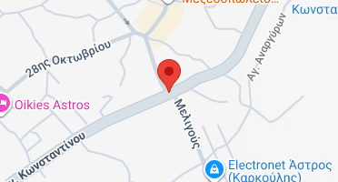 Location of business on map
