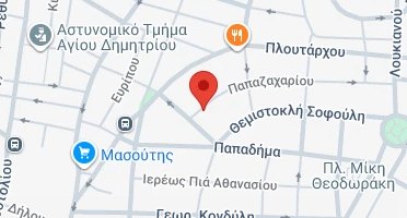 Location of business on map