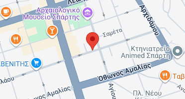 Location of business on map