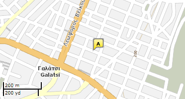 Χάρτης και σημείο της επιχείρησης