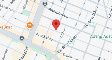 Location of business on map