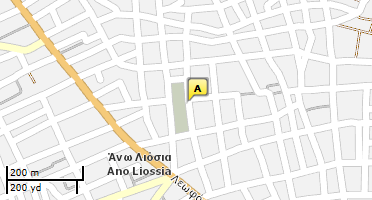 Location of business on map