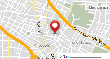 Location of business on map