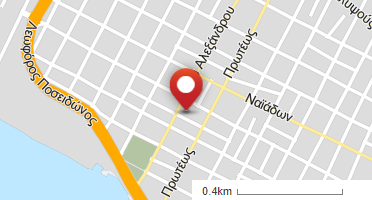Location of business on map
