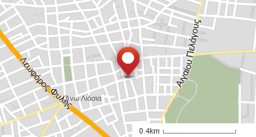 Location of business on map