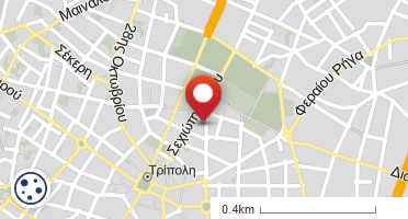 Location of business on map