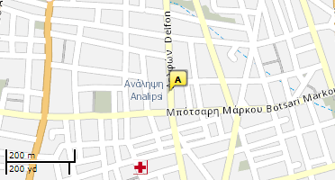 Χάρτης και σημείο της επιχείρησης
