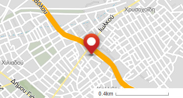 Location of business on map