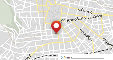 Location of business on map