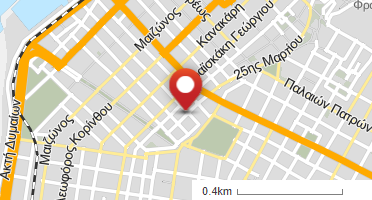 Location of business on map