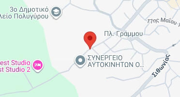 Χάρτης και σημείο της επιχείρησης