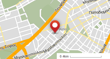 Location of business on map