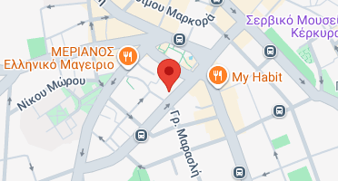 Location of business on map