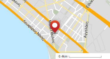 Location of business on map
