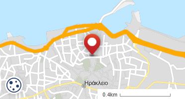 Location of business on map