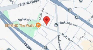 Location of business on map