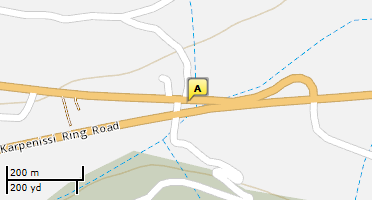 Location of business on map