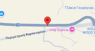 Location of business on map