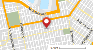 Location of business on map