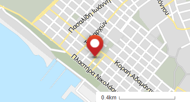 Location of business on map