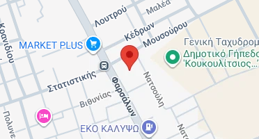 Χάρτης και σημείο της επιχείρησης