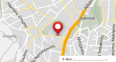 Location of business on map