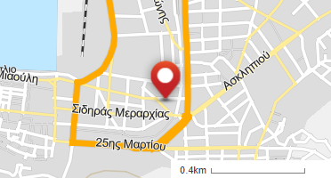 Χάρτης και σημείο της επιχείρησης