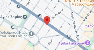 Location of business on map